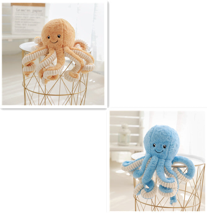 Octopus Plush Stuffed Toy Soft Animal Home Accessories Cute Doll Children Gifts