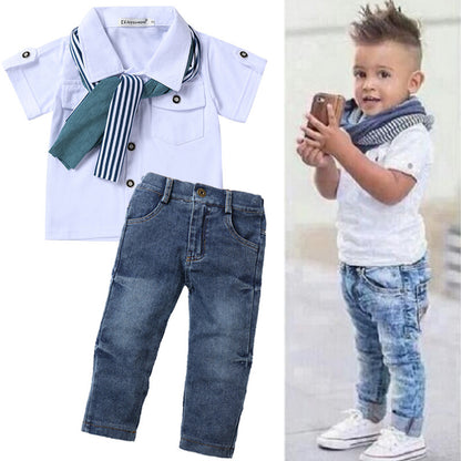 Boys summer casual suit