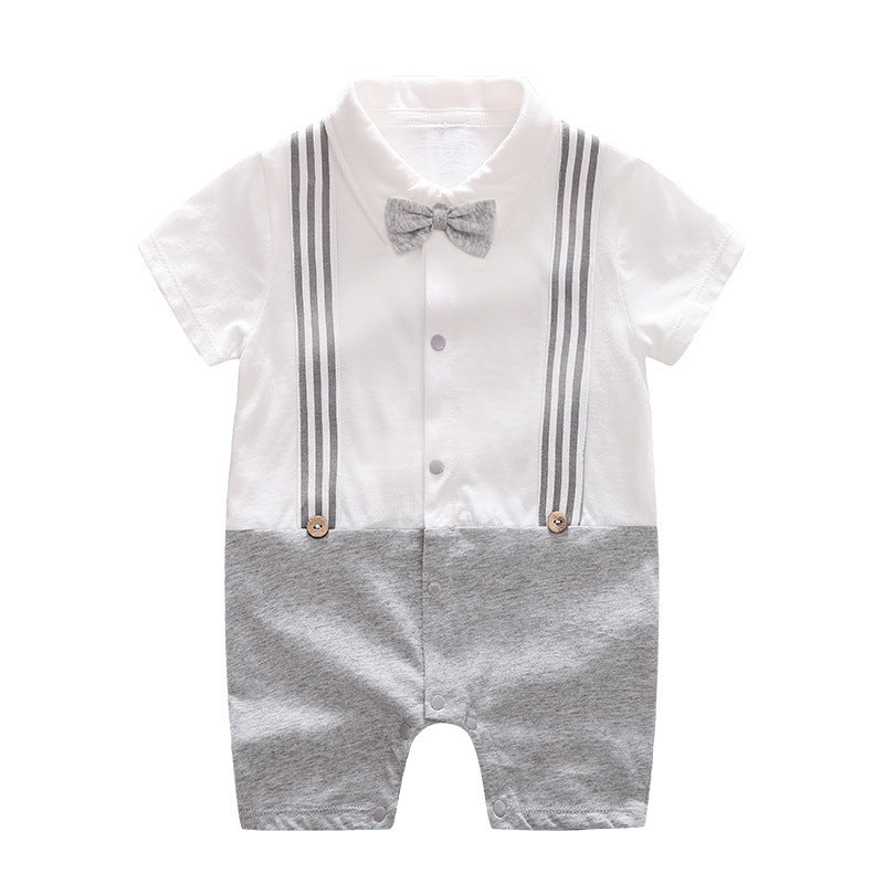 Stylish Baby Male Summer One-piece Clothes